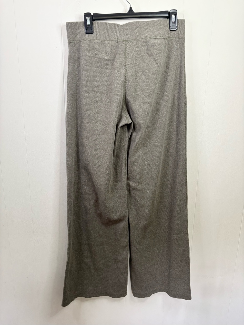 Buck Mason surplus rib weekender pant wide leg pull on cotton L new marled moss - Picture 3 of 5